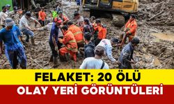 Endonezya'da felaket 20 ölü: olay yeri görüntüleri