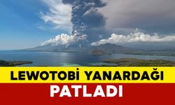 Endonezya'da Lewotobi Yanardağı patladı