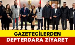 Gazetecilerden Defterdara Ziyaret