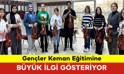 Gençler Keman Eğitimine Büyük İlgi Gösteriyor