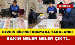 Gezgin dilenci konyada yakalandı, bakın neler neler çıktı…