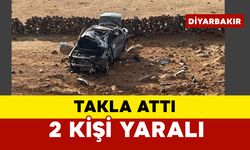 Hurdaya döndü: 2 kişi yaralandı