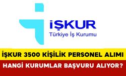 İŞKUR 3500 Kişilik Personel Alımı Yapacak: Hangi Kurumlar Başvuru Alıyor?