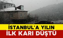 İstanbul’a İlk Kar Düştü