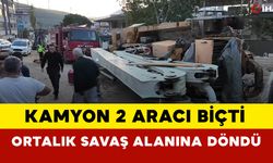 Hatay'da Kamyon 2 Aracı Biçti: 4 Yaralı