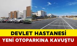 Karaman Devlet Hastanesi Yeni Otoparkına Kavuştu