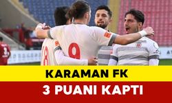 Karaman FK 3 puanı kaptı