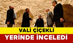 Karaman Valisi Çiçekli Tarihi Mekanları Yakından İnceledi