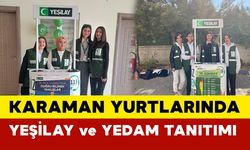 Karaman Yurtlarında Yeşilay Ve Yedam Tanıtıldı