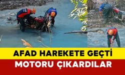 Karaman’da HES Barajı Yakınlarında Bulunan Motosiklet AFAD'ı Harekete Geçirdi