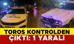 Karaman’da yağmurlu havada kontrolden çıkan otomobil ağaca çarptı: 1 yaralı