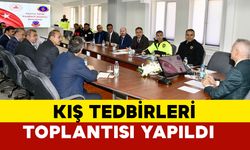 Kış Mevsimi Trafik Tedbirleri Toplantısı, Vali Mehmet Fatih Çiçekli Başkanlığında Yapıldı