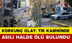 Kocaeli'nde tır kabininde asılı halde ölü bulundu