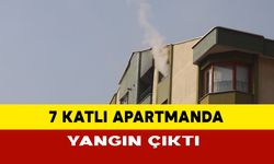 Konya’da Apartman Yangını