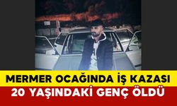 Muğla'da mermer ocağında iş kazası: 1 ölü