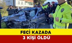 Ordu'da feci kazada 3 kişi öldü