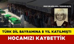 Prof. Dr. Mirjana Teodosijević Hayatını Kaybetti