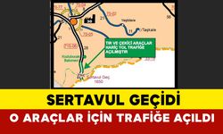 Sertavul Geçidi Küçük Araçlar İçin Trafiğe Açıldı