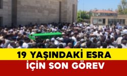 Silahla vurulmuş halde bulunan Esra Günvar için son görev