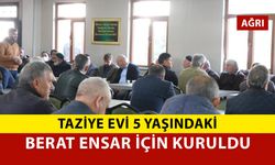 Taziyeevi 5 Yaşındaki Berat Ensar İçin Kuruldu