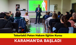 Tekerlekli Paten Aday Hakem Kursu ve Gelişim Semineri Başladı