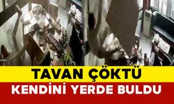 Temizlik Yaparken Tavan Çöktü