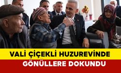 Vali Mehmet Fatih Çiçekli ve Eşi Esengül Korkmaz Çiçekli’den Huzurevi Ziyareti