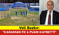 Veli Bozkır: “Karaman FK 6 Puan Kaybetti”