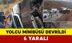 Osmaniye'de Yolcu Minibüsü Devrildi: 6 Yaralı