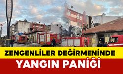 Zengen Un Değirmeni'nde Yangın