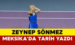 Zeynep Sönmez Meksika’da tarih yazdı