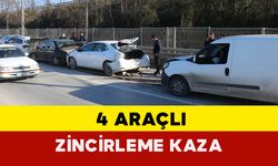 4 Araçlı Zincirleme Kaza