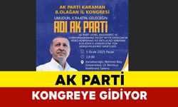 AK Parti Karaman 8. Olağan İl Kongresi 5 Ocak’ta Gerçekleşiyor