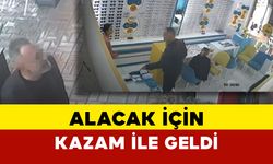 Alacak İçin Kazma İle Geldi