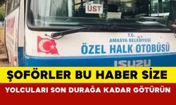 Amasya’da yolcusunu son durağa götürmeden indiren halk otobüsü şoförüne 2 bin TL ceza