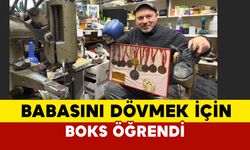 Babasını dövmek için boksa başladı ve  boks öğrendi