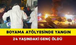 Boyama Atölyesinde Yangın: 24 Yaşındaki Genç Öldü