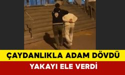 Çaydanlıkla adam dövdü yakalandı