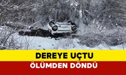 Çorum'da kazada ölümden döndü