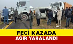 Diyarbakır Çınar’da Sis Nedeniyle Trafik Kazası: 1 Ağır Yaralı