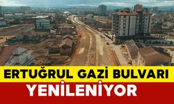 Ertuğrul Gazi Bulvarı Yenileniyor