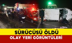 (FOTO EKLENDİ) Nevşehir'de hafif ticari aracın sürücüsü kazada öldü