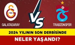 Galatasaray-Trabzonspor Derbisinde Nefes Kesen Anlar