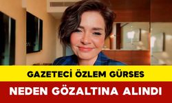 Gazeteci Özlem Gürses gözaltına alındı