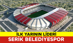 İlk Yarının Lideri Serik Belediyespor