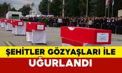 Isparta şehitlerini gözyaşları ile uğurladı