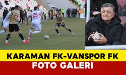 Karaman FK - Vanspor FK Maçından Kareler