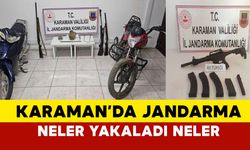 Karaman'da aranan 8 kişi tutuklandı: Jandarma neler yakaladı neler