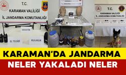 Karaman'da Jandarma Tarafından 16 Şüpheli Yakalandı, 6 Kişi Tutuklandı