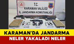 Karaman'da Jandarma’dan Silah Kaçakçılığı Operasyonu